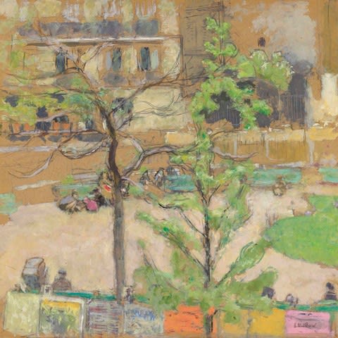 Edouard Vuillard、エドゥアール・ヴュイヤール ファイル:Edouard Vuillard - In Bed - Google Art Project.jpg