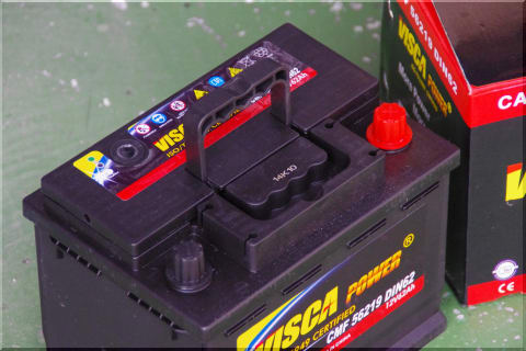VISCA 562-19 取っ手 バッテリー bossgon BOSSとGON
