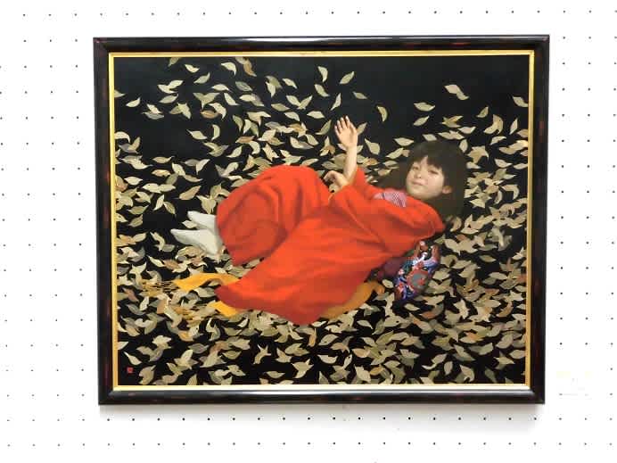 真作 風景画 油彩画 画題 蒼映 榎本 清一郎作 今日だけSALE 油彩画8号 「高原の風景」 | ｜正光画廊