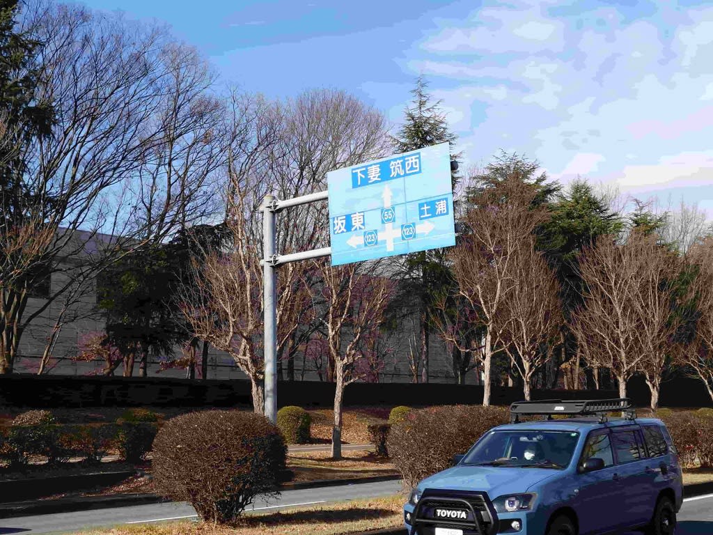 つくば市内の通り