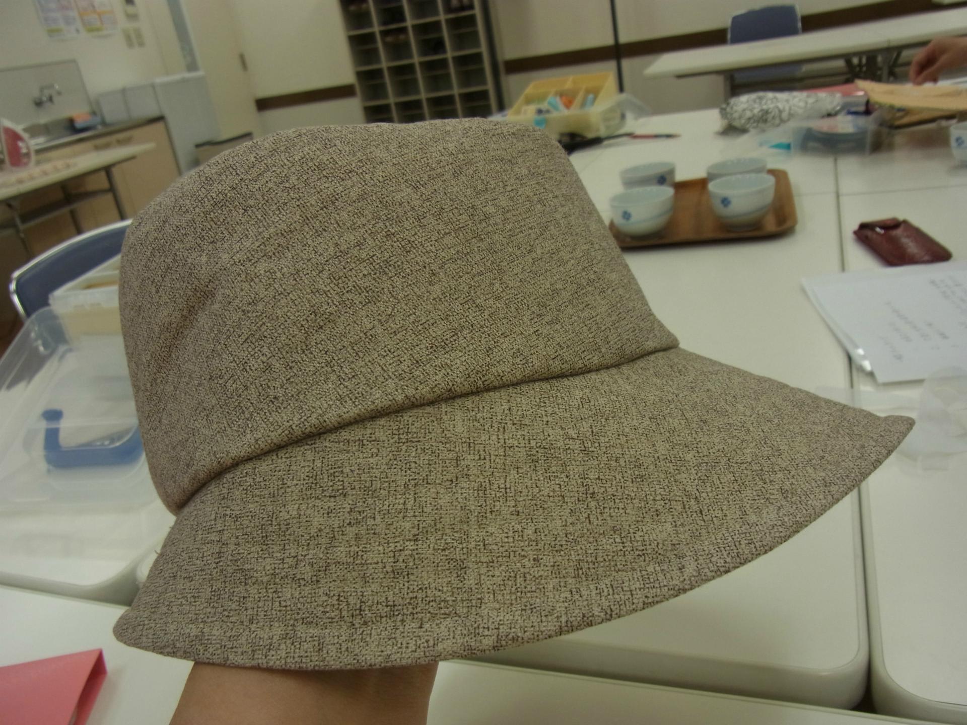 生徒作品帽子 帽子の作り方１ 接着芯について Tanaka式カットソー教室ブログ