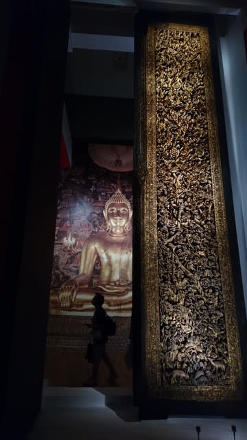 タイ・ テッパノム の菩薩像 一対 彫像 アユタヤ王国 上座部仏教 出家