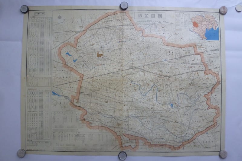 l-43 杉並区図 昭和38年 東京都内 - 新日本古地図学会 l-43 杉並区図 昭和38年 東京都内 - 新日本古地図学会