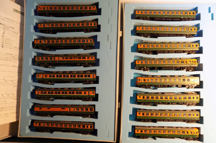 ｋａｔｏの単品で纏めた初期の１５３系電車を弄る ｍｒｆｃ村井レールファンクラブ 1999 の運転会記録と鉄道模型日記
