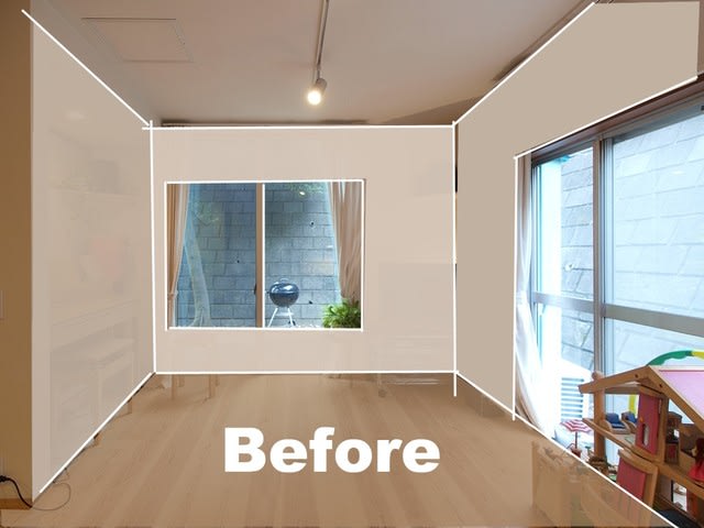 窓の大きさを変える 図解リノベーション Home Room シンプルな暮らしと家
