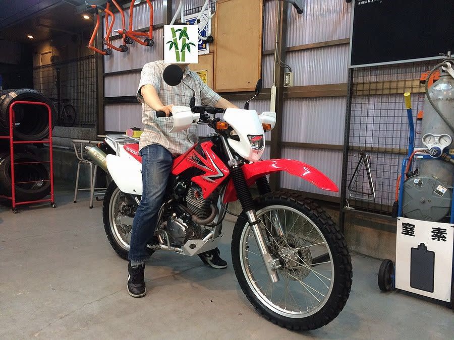 常連さん！いらっしゃい！ダートワールドへようこそ！HONDA XR230 - Rider's Land YOYO ショップ通信