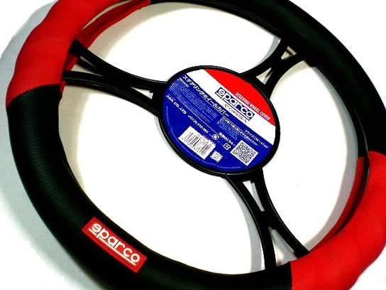 Sparco Corsa ステアリングカバー レザー レッド Sサイズ 真っ赤なスイフトスポーツと暮らす With Dream50 Bianchi
