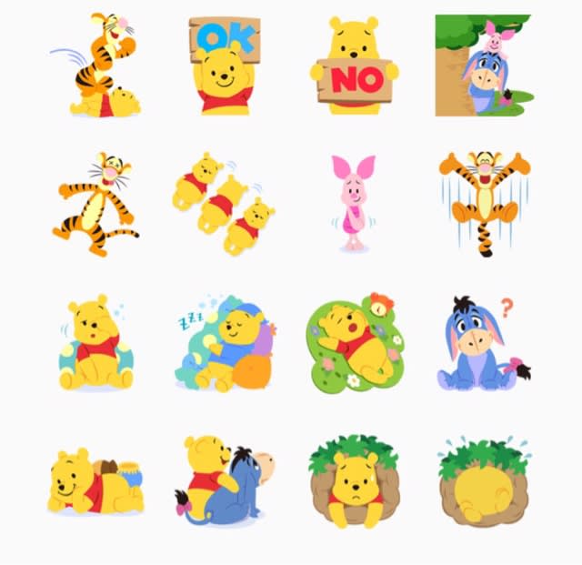 354 ディズニーストア Lineスタンプ くまのプーさん ブログ プーさんが大好きなみほの日記 100エーカーの森