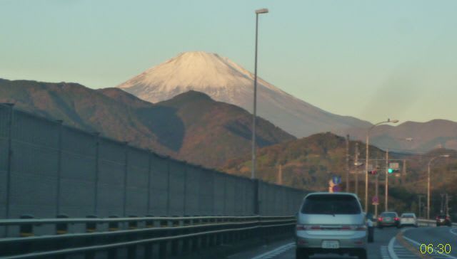 山北からの富士山