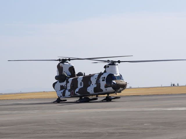 陸上自衛隊相馬原駐屯地(第12旅団) CH-47(チヌーク) 搭乗体験 陸上自衛隊相馬原駐屯地(第12旅団) CH-47(チヌーク) 搭乗体験