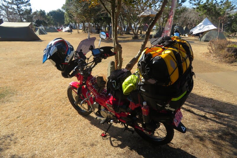 キャンプツーリング:2021/2 牛久たくせん園地 - M's Den with GB350 キャンプツーリング:2021/2 牛久たくせん園地 - M's Den with GB350