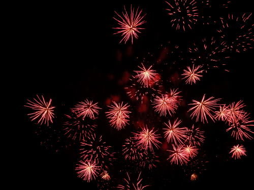 ２０１５年諏訪湖祭湖上花火大会で見た花火（7）　千輪系