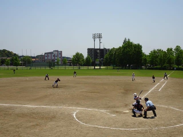 平成３０年度つくば市連盟杯軟式野球中学校大会の準々決勝 茨城県議会議員 星田こうじ 行動派通信