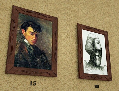 ピカソの自画像 スコとyuwataの部屋