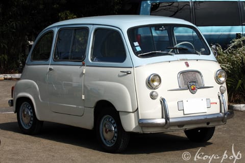 Fiat 600 Multipla 1956- 先進のワンボックスカー、フィアット Fiat 600 Multipla 1956- 先進のワンボックスカー、フィアット