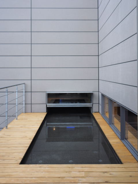 水盤 水鏡 滋賀県 建築家 建築設計事務所イデアルの小さな独り言