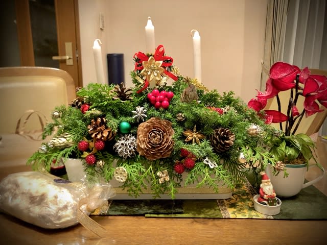 クリスマスのキャンドルスタンド ynwc的な日常 クリスマスのキャンドルスタンド ynwc的な日常