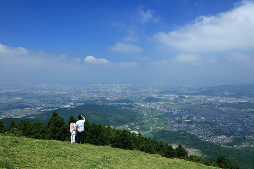 故郷の風景：「米の山展望台」篠栗町 上海下町写真館2014