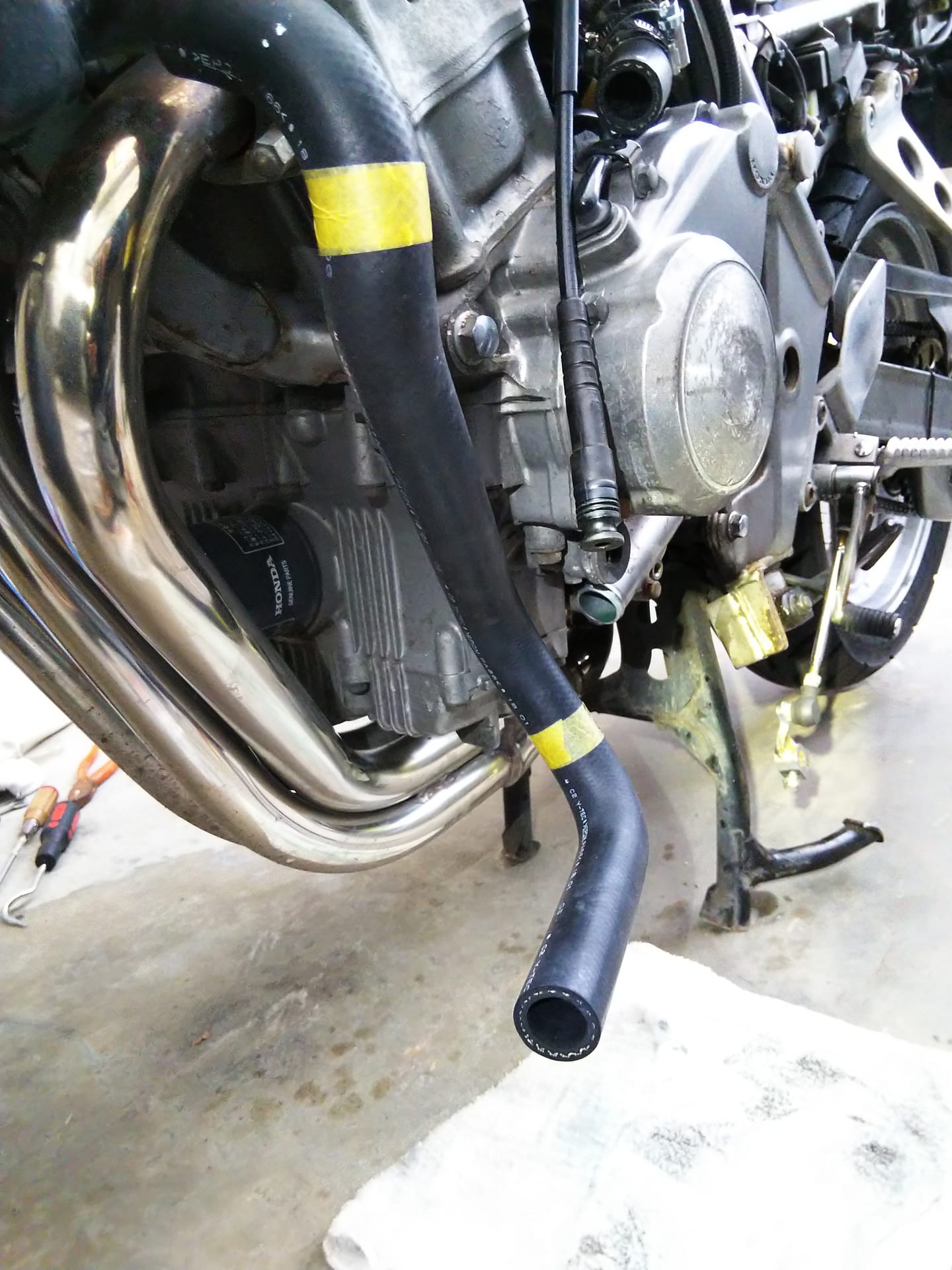 ホンダ CB1000SF ラジエター シリコン ホース ラジエーター - バイク