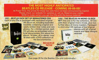 ビートルズのボックスセットを予約した (^o^)丿 - shiotch7 の