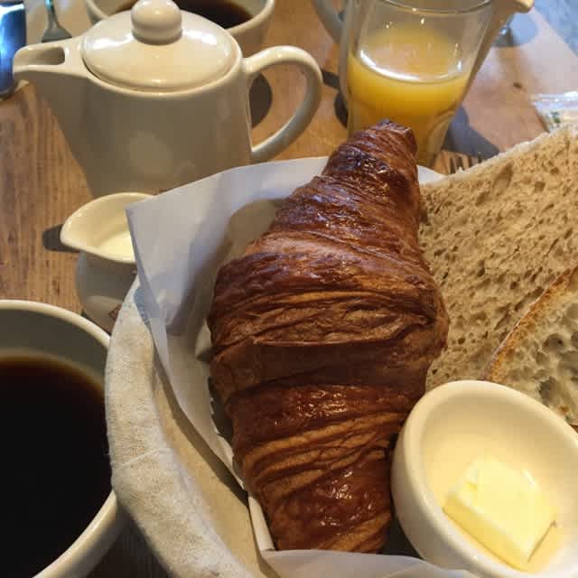 芝公園 Le Pain Quotidien 朝食散歩