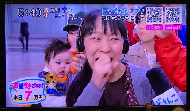 どさんこワイド 奥さんお絵かきですよ 週明けは8万円 北海道のしっぽ