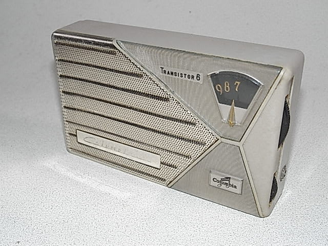 トランジスタラジオ　コロムビア製6石ラジオ　ヴィンテージ品 トランジスタラジオ コロムビア製6石ラジオ ヴィンテージ品