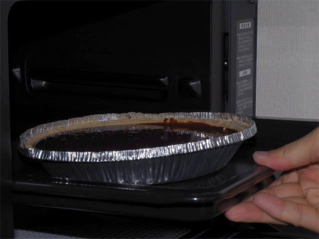 オーブンに入れる