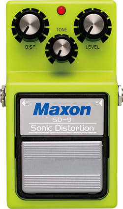 最近話題のディストーション、Maxon SD9 - エレアコ、エレキ、エフェクター自作遊びと実験！