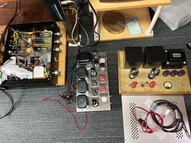 自作 6L6系 真空管アンプ 6L6GCシングルアンプ自作に挑戦、懐かしい真空管アンプを作る