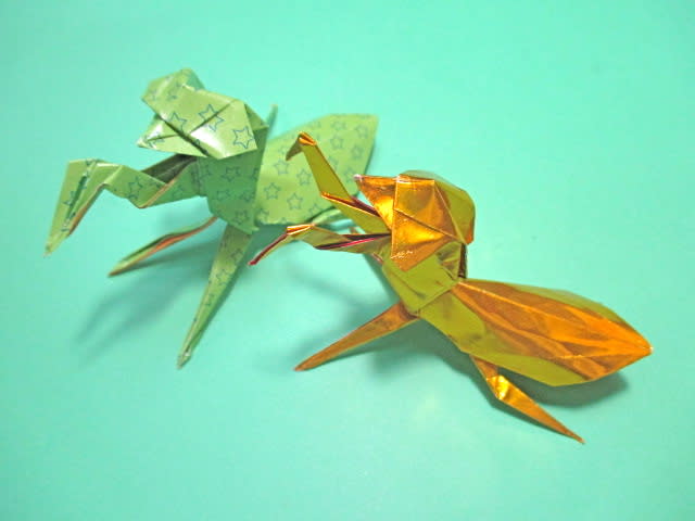 折り紙 カマキリ 折り方動画 創作折り紙の折り方