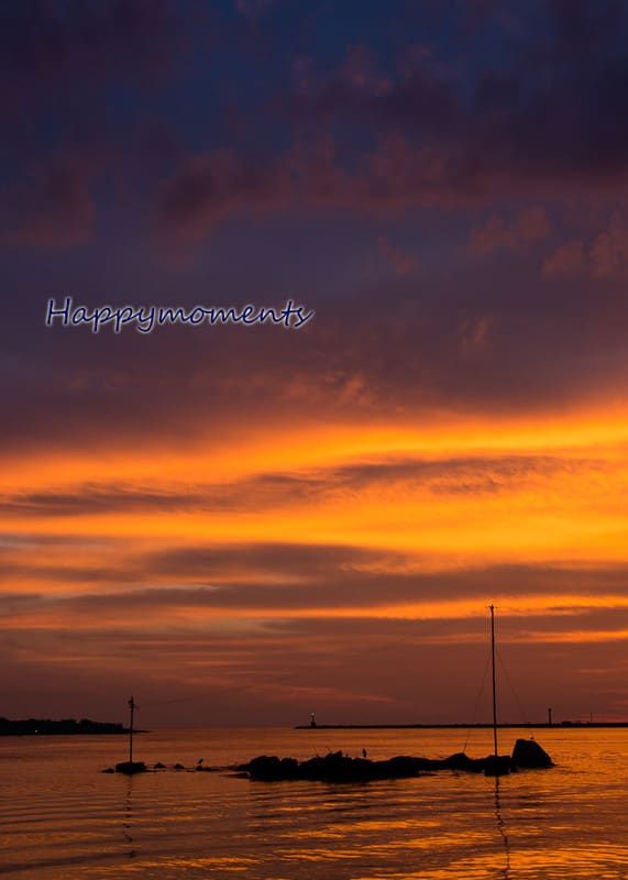 夕焼け小焼けで 福井県坂井市三国町平野写真館から Happymoments みんな笑顔で