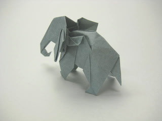 折り紙のゾウ 創作折り紙の折り方