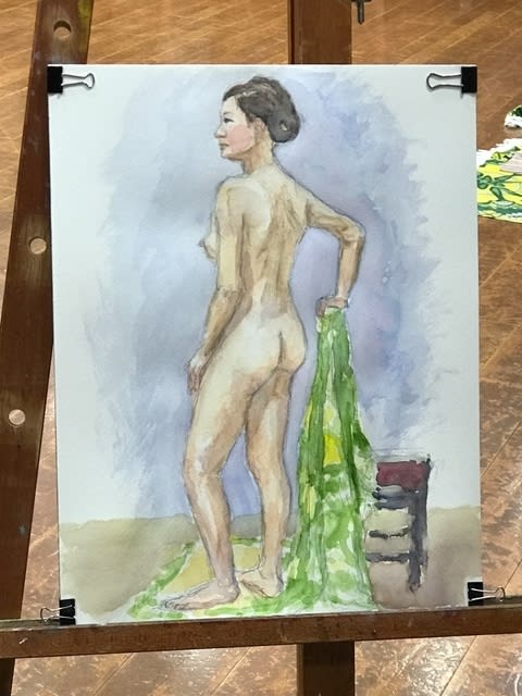 18年9月28日 人物画 裸婦 豊中絵画クラブの活動記録 18年9月28日 人物画 裸婦 豊中絵画クラブの活動記録
