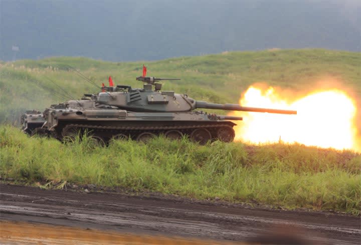 平成22年度　富士総合火力演習　08月26日（木）　10式戦車ほか HD