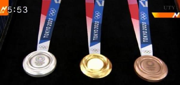 東京オリンピックのメダル
