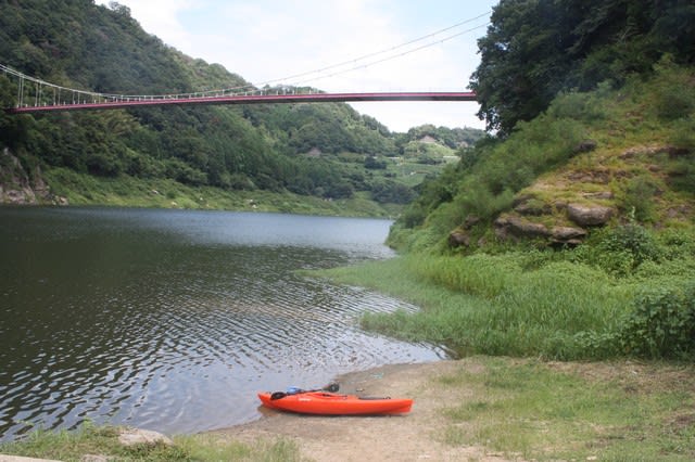 奈良県 月ヶ瀬湖 高山ダム でカヤック ぎゃくさんの人生