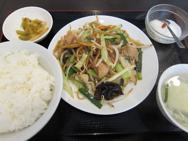 野菜炒め定食