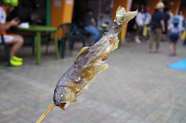 Japan Image 鮎 塩焼き 串
