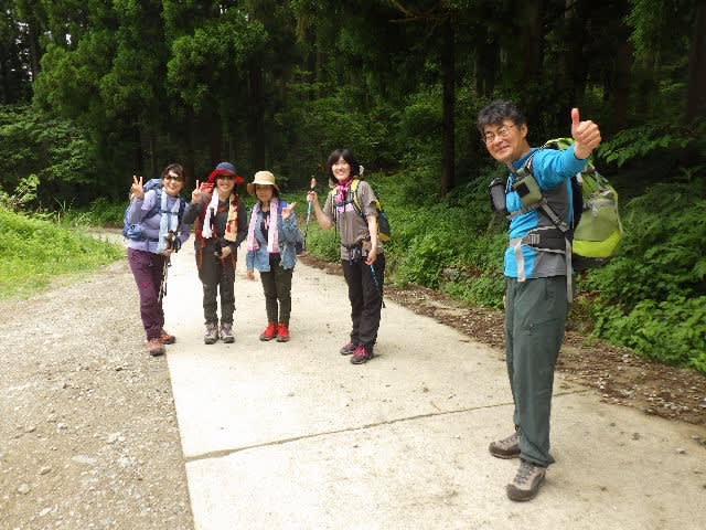 18年6月9日 日本百名山 荒島岳で花々と新緑を堪能 ともちゃんの のんびり登山教室