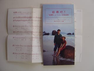 結婚しようよ 中国語版 馬と姜 マーとジャン 他 1993年 失われたメディア 8cmcdシングルの世界