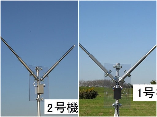 熱い販売 自作ダイポール基台（90/120/180°）アンテナ付 アマチュア 