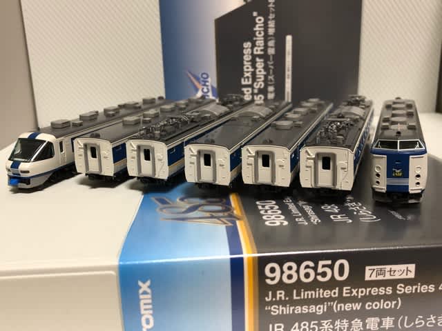 ゆ*う様 485系しらさぎY02編成 7両セット メモリアル 485系 しらさぎ Y02編成 (7両セット) ☆限定品 (鉄道