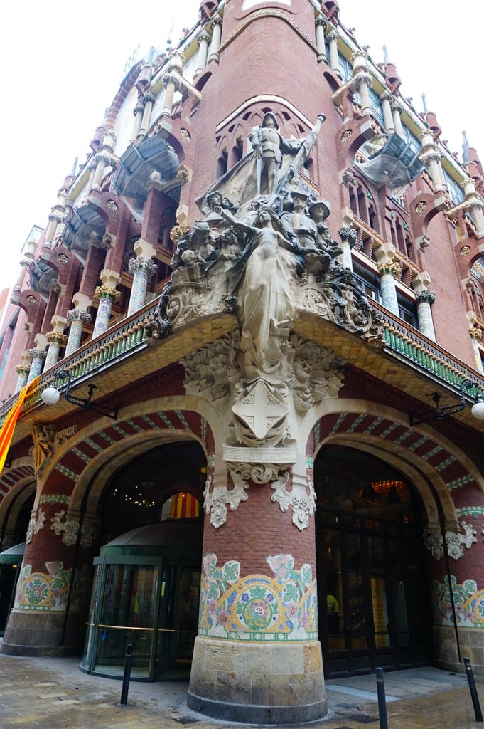 バルセロナのモデルニスモ建築 カタルーニャ音楽堂その一 ポルトガル リスボン他 スペイン バルセロナ の旅19 M S Diary