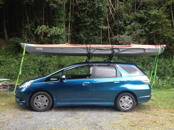 Arfeq Voyager 460tを車に積んでみた Thule Wing Bar Th840編 糸島徒然田舎暮らし Play Around In The Nature