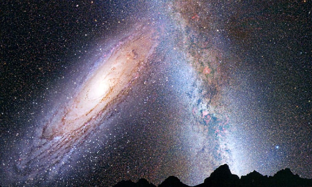天の川との衝突を控えるアンドロメダ 憶年前にも巨大銀河を飲み込んでいた 宇宙のはなしと ときどきツーリング