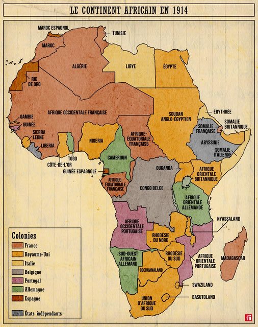 植民 地 アフリカ