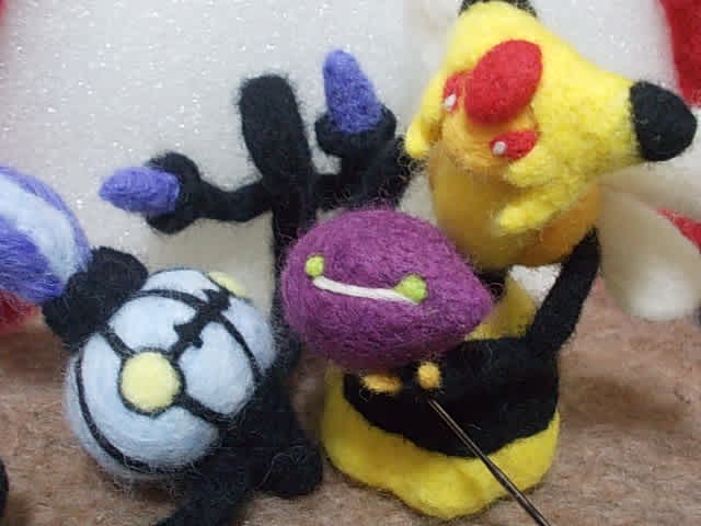 12年10月のブログ記事一覧 2ページ目 羊毛フェルトでポケモン