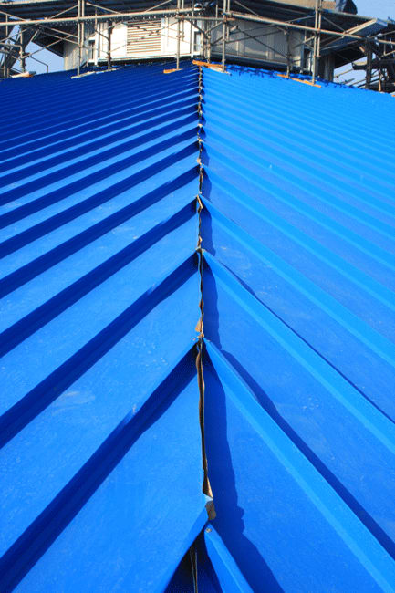 vol279 八千代折り加工を施して 風雨雪による対策 金属屋根施工コメント jp vol279 八千代折り加工を施して 風雨雪による対策 金属屋根施工コメント jp