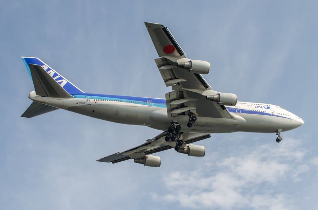 退役２日前のａｎａジャンボさん ２０１４年３月２９日 羽田空港 ボンさんの飛行機写真